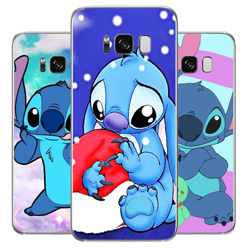 DREAMFOX N116 Lilo Stitch Cute Soft TPU Silicone Cover For Samsung Galaxy Note S 3 4 5 6 7 8 9 Edge Plus Grand Prime Case |