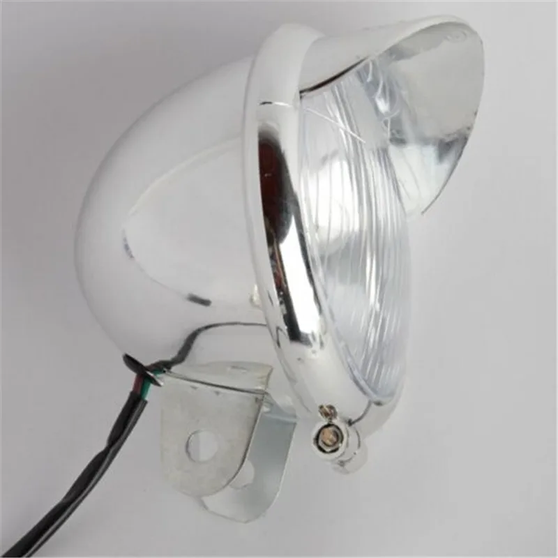 Универсальная хромированная противотуманная фара для мотоцикла Harley Honda Yamaha Suzuki