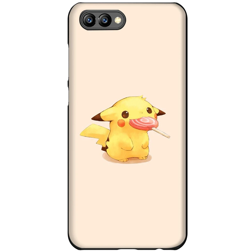 Чехол из ТПУ с милым мультяшным Пикачу для Huawei P30 P8 P9 P10 P20 Pro Lite Mini P Smart Cover Protection |