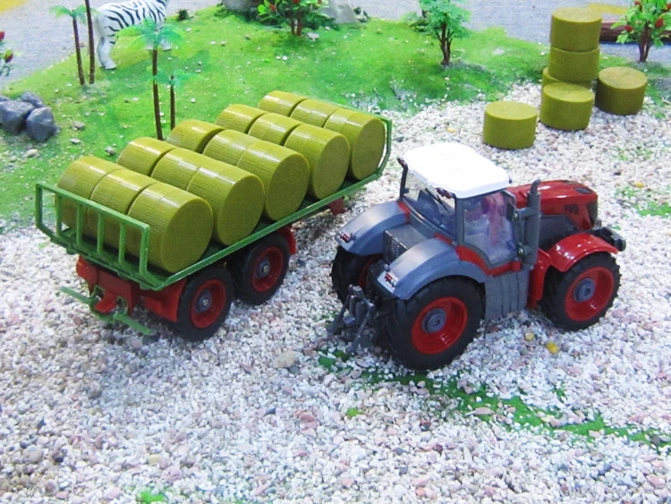 RC грузовик сельскохозяйственный трактор 2,4G Многофункциональный 4 колесный трактор инженерный автомобиль трактор Модель Детские хобби игрушки и подарки