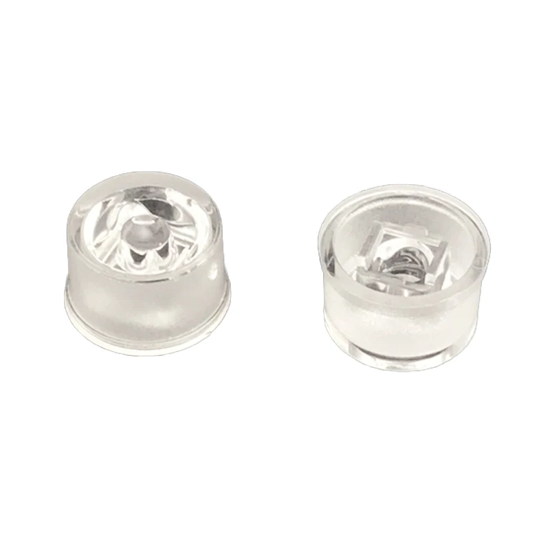 Clear Lens 100 шт. 13 мм Светодиодная линза CREE 30 градусов оптический PMMA Держатель линз SMD 5050 XML XML2 XML-L2 Плано рефлекторный коллиматор - Цвет: Clear Lens