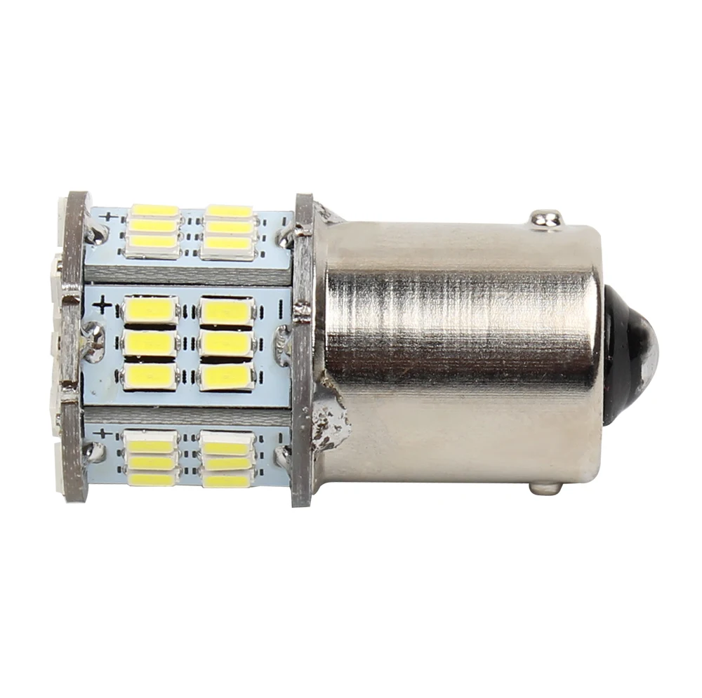 1156 BA15S светодиодный автомобильные тормозные лампы 3014 54SMD автомобильный Стайлинг
