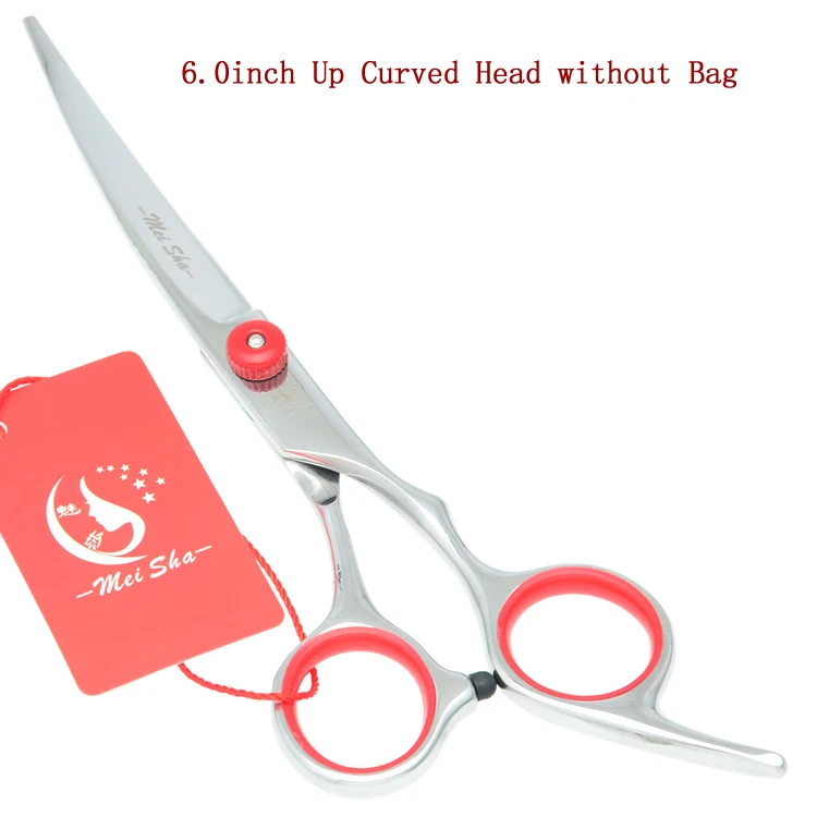 HB0006 no Bag 6," Meisha набор ножниц для груминга домашних животных JP440C резка и истончение и изогнутые ножницы для ухода за собакой ножницы для домашних животных/кусачки, HB0001 - Цвет: HB0006 no Bag