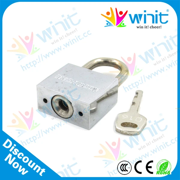 Маленький навесной замок 1 ключ одинаковый код/одинаковый миниатюрный