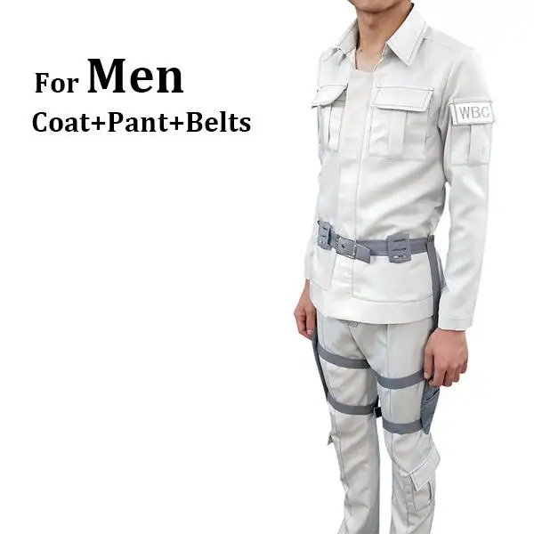 2018 Cells At Work Hataraku Saibou Cosplay Costume Leukocyte U-1146 Anime Men Women Uniform White Blood Cell | Тематическая одежда