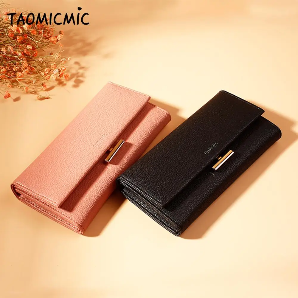 Organizer Wallets Fashion Hasp Leather Wallet Female Purse Clutch Coin Long Luxury Brand Women | Багаж и сумки