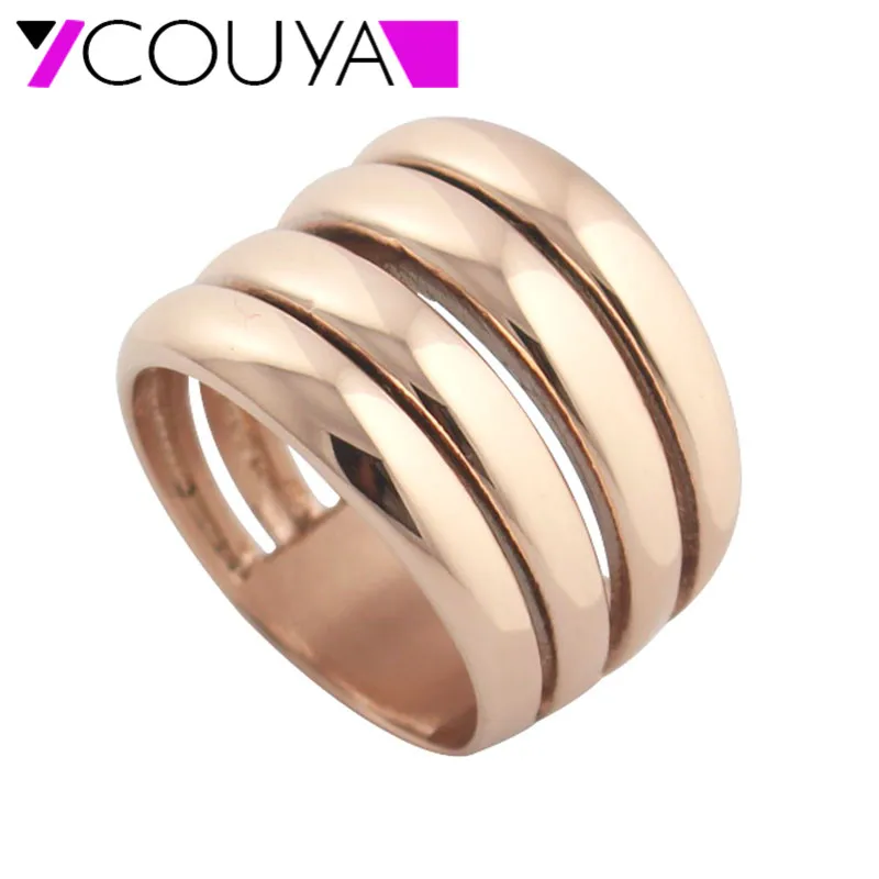 Prayer Ring Stainless Steel Metal Silver Wedding Rings for Women Men hammered mountain Rose gold Color Wholesale Jewelry|prayer ring|wedding rings