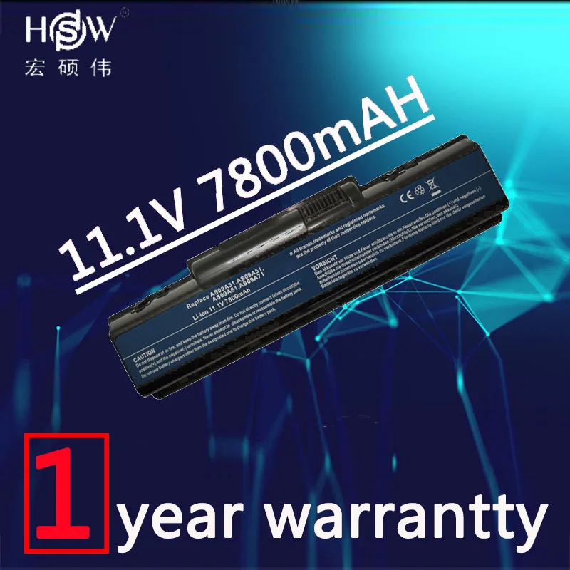 HSW аккумуляторная батарея для ACER eMachines D520 D525 D725 E525 E527 E625 E627 E725 G620 G625 G627 G725 AS09A61|battery for