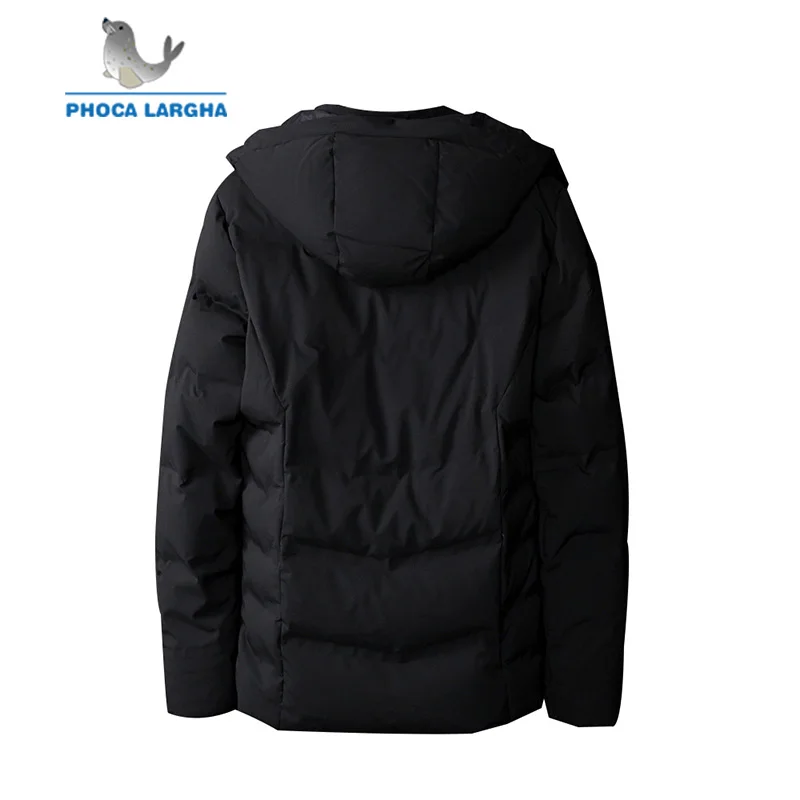 2019 New Men's Winter Down Jackets And Coats Thick Warm Parkas Mens Casual Solid Color Hooded Male Brand Clothing | Мужская одежда