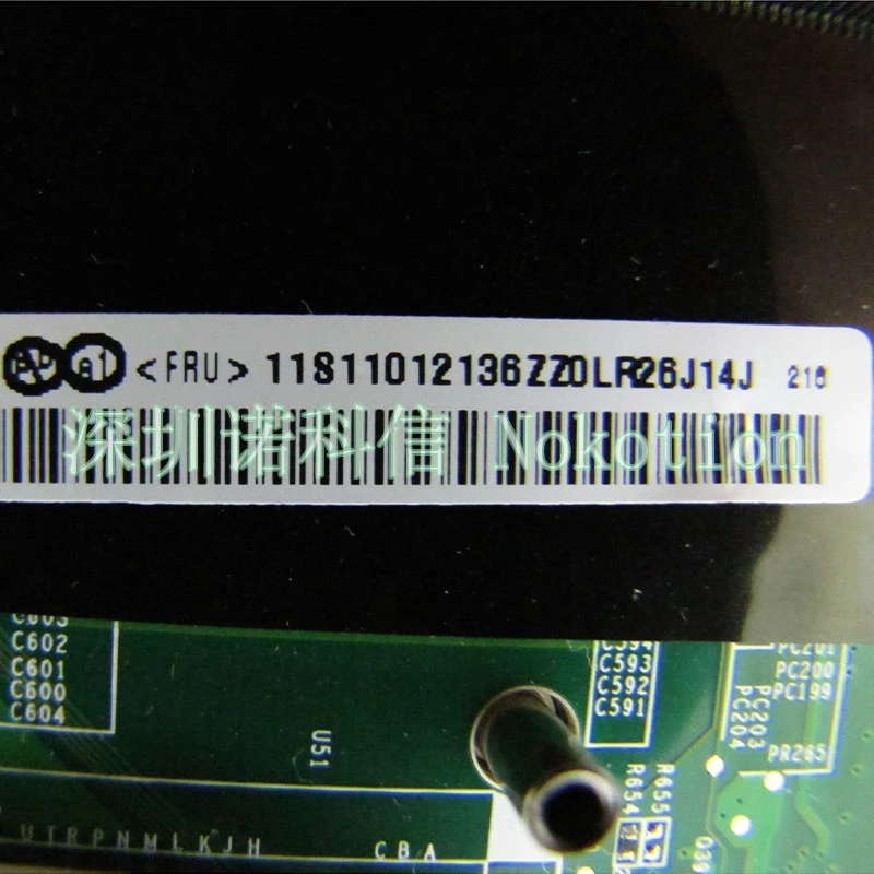 NOKOTION материнская плата для ноутбука Lenovo y560 HM55 DDR3 HD5730 11S1102136 DAKL3AMB8G1 DAKL3AMB8D0 DAKL3AMB8E0