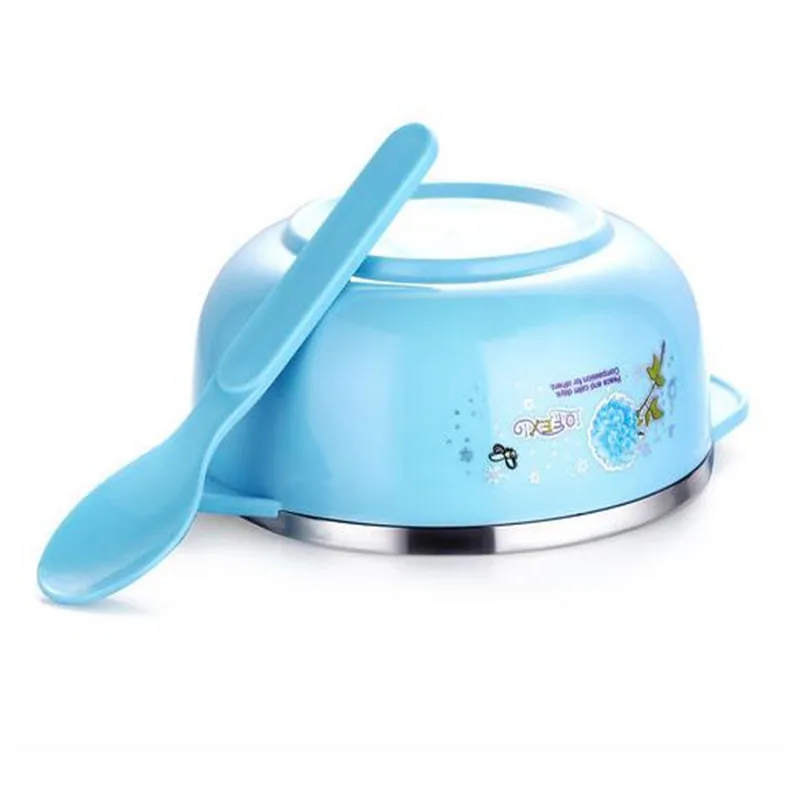ГОРЯЧАЯ Детская посуда с крышкой для чаши термоизоляционная чаша детская ложка
