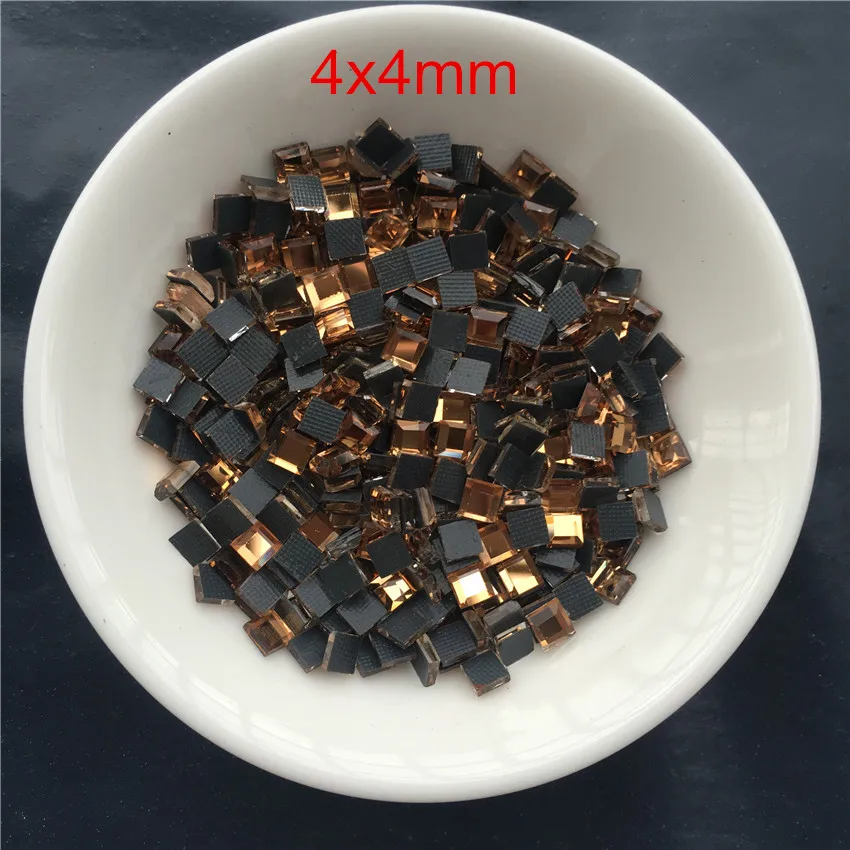 Большая распродажа топаз цвет кристалл исправление FlatBack стразы стекло страз