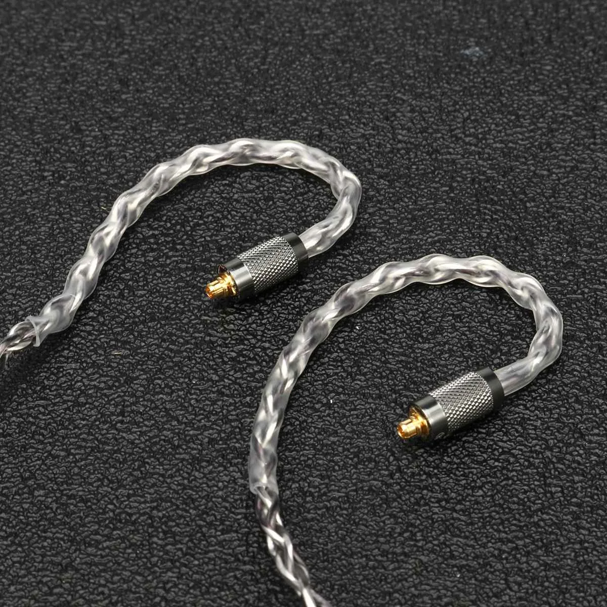 BGVP 400 провод OCC HiFi кабель для DM6 DMG DMS монитор наушники MMCX 0,78 мм наушники для меломанов кабель для наушников DIY