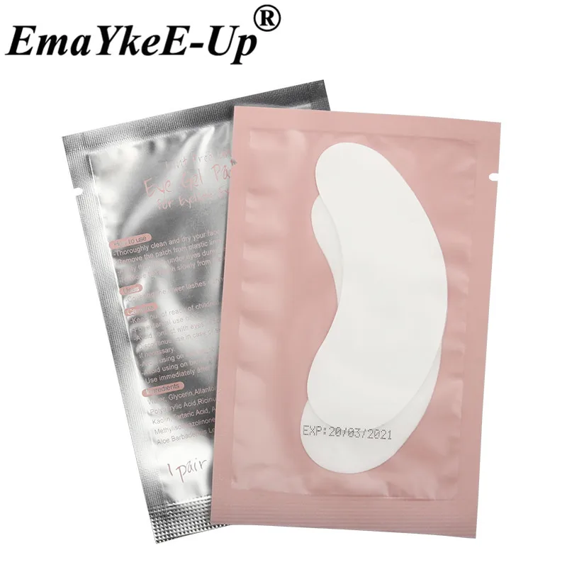 50pairs Collagen Eye Mask Patches Remove Anti-Puffiness Dark Circle Hydrogel Pads New Paper Eyelashes Extension | Красота и здоровье