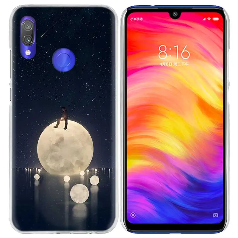 Чехол с лисой Маленького принца для Xiao mi Red mi Go Note 7 6 6A Pro S2 5 5A 4X mi A1 A2 9 mi x 3 5G 8 lite Play F1 жесткий чехол для телефона из ПК
