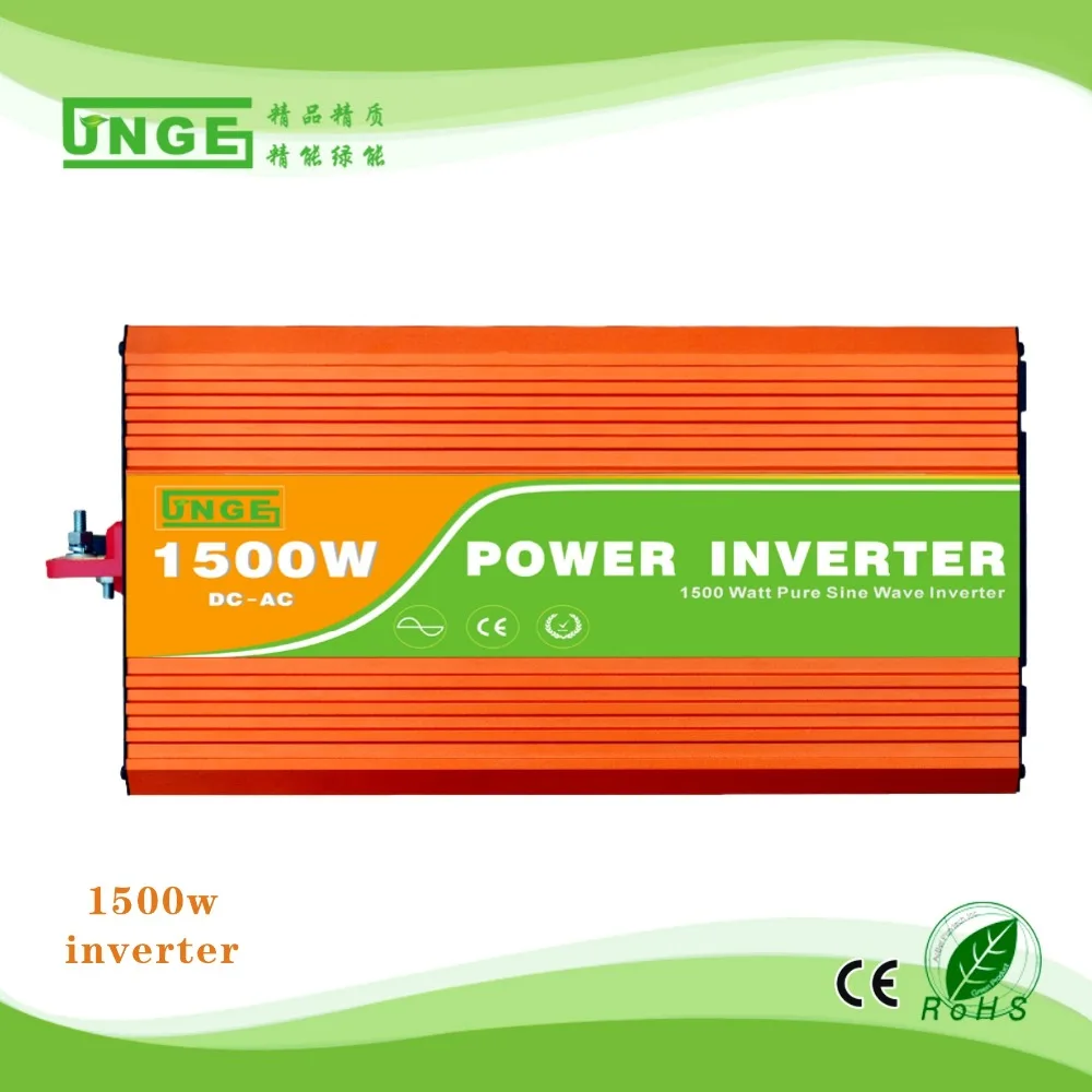 1500 Вт 12 В/24 В Скачок напряжения 3KW синусоида инвертор DC к AC100V 240V высокая частота от