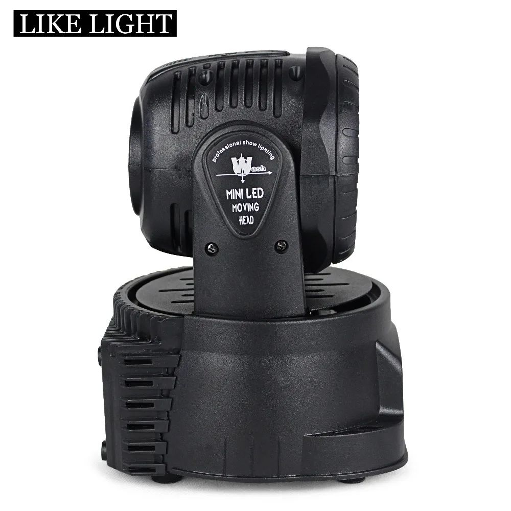 Фото Moving Head LED Wash сценическое освещение 7x10 Вт RGBW 4в1 Профессиональный DMX512 для дискотеки Moving Head LED Wash сценическое освещение 7x10 Вт RGBW 4в1 Профессиональный DMX512 для дискотеки