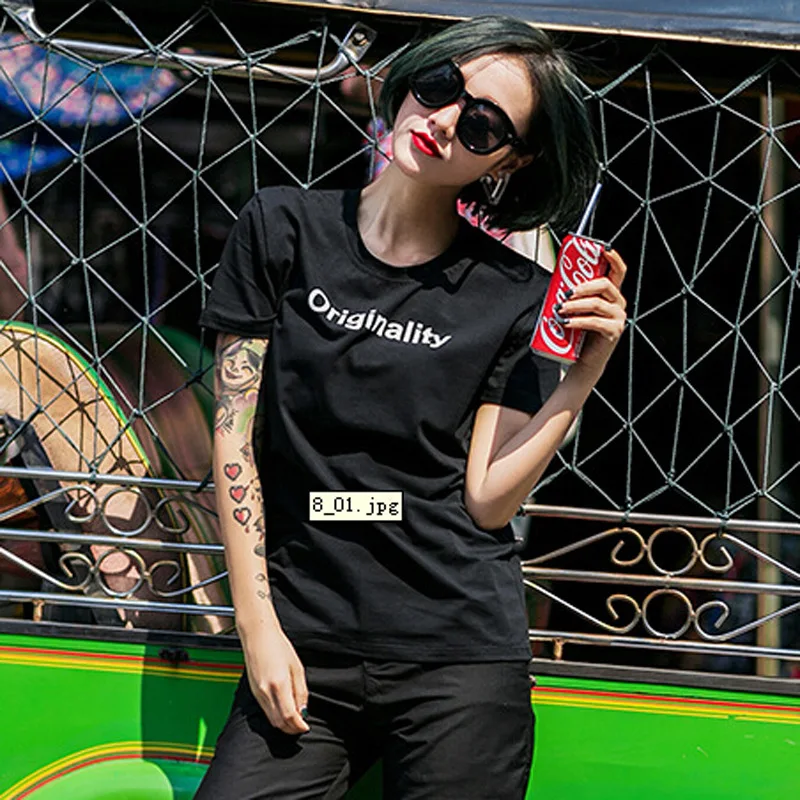 

New Arrival Couples Spring and Summer Men and Women Simple Loose Large Size Short-sleeved T-shirt