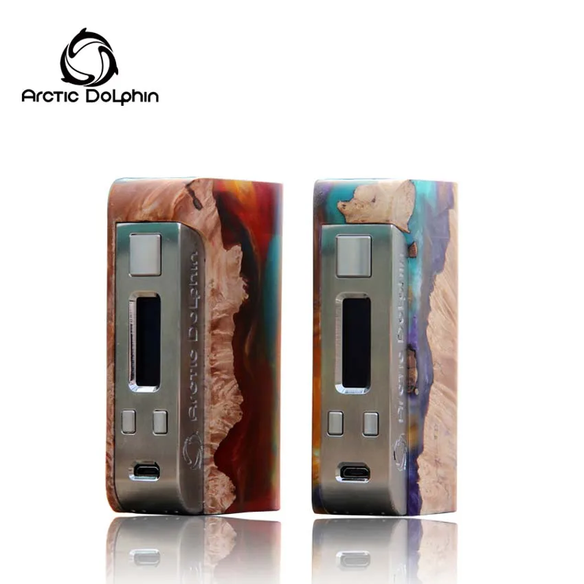 Arctic Дельфин Orion 250 Вт поле mod Двойной 18650 Батарея TC vape мод электронной сигареты моды