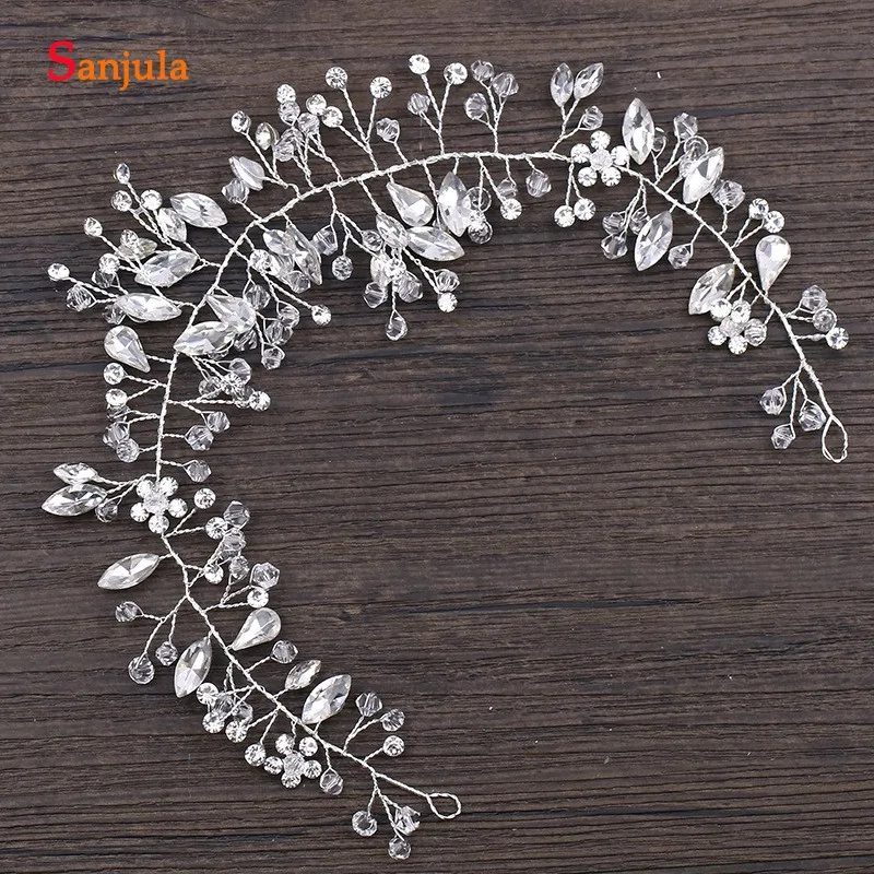 2018 новый дизайн Свадебный аксессуар кристаллы обруч со стразами для невест