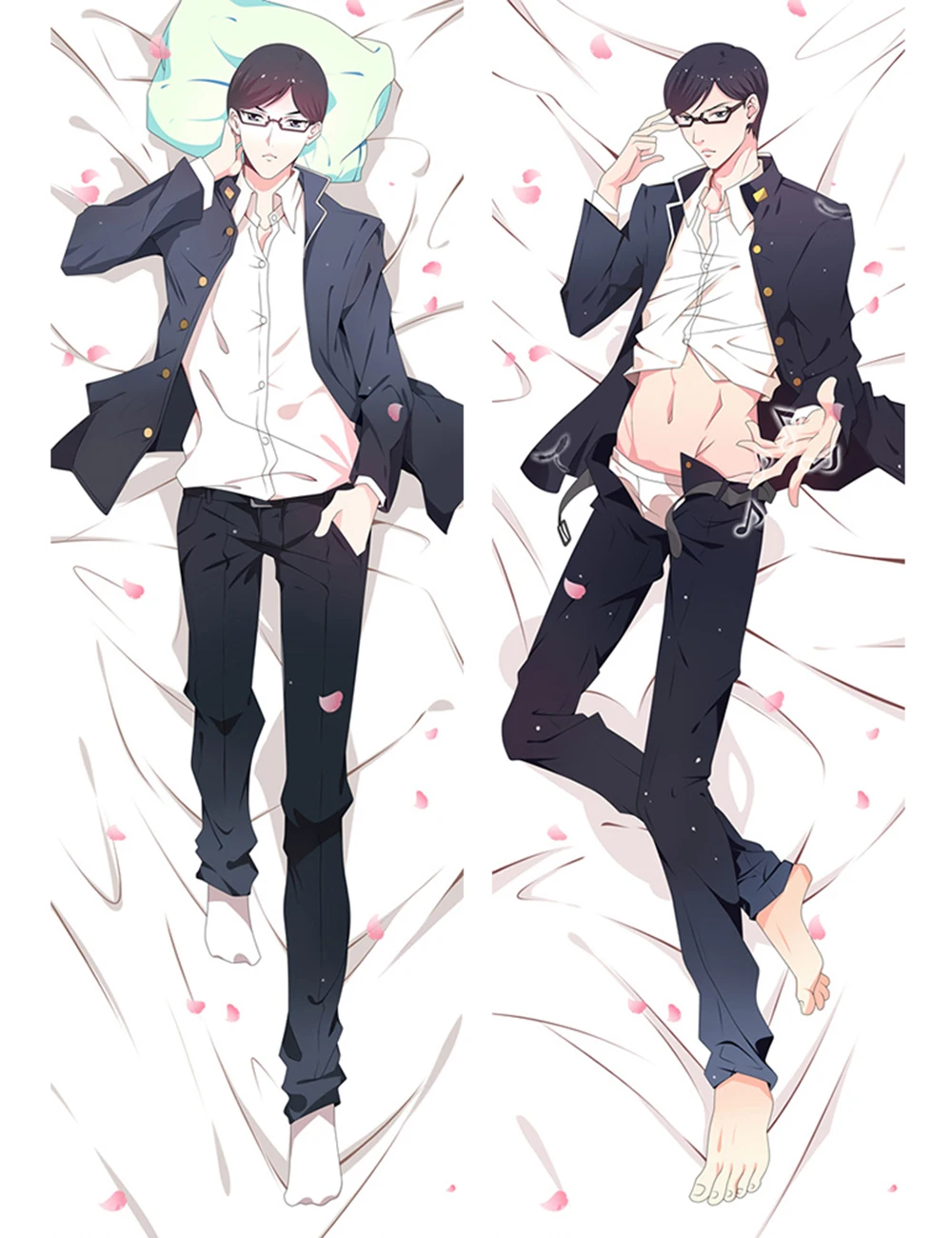 

2018-July Anime Sakamoto Desu ga Characters Sakamoto Hugging Body Pillow Cover Case Dakimakura Body Decorative Pillow Case