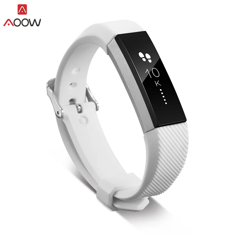 Мягкий силиконовый регулируемый ремешок для Fitbit Alta HR браслет часы замена
