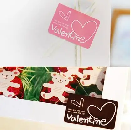 45x30mm VALENTINE'S DAY gift decoration sealing label sticker, 200 pcs/lot, Item No. FE22