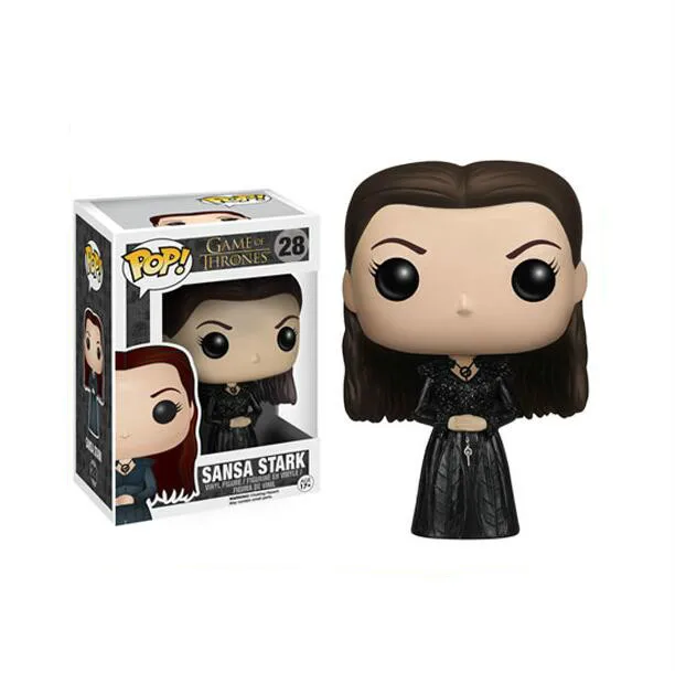 Box Funko POP Song Of Ice And Fire Игра престолов Ария Старк Коллекционная модель игрушки ПВХ экшн детские игрушки-персонажи - Цвет: Box