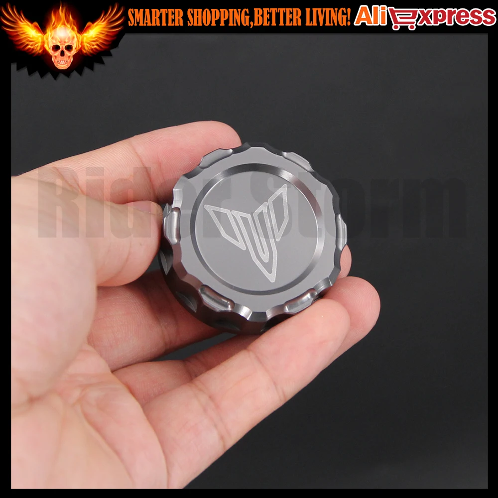 Крышка Резервуара заднего тормоза мотоцикла с ЧПУ крышка резервуара для Yamaha FZ 07/MT