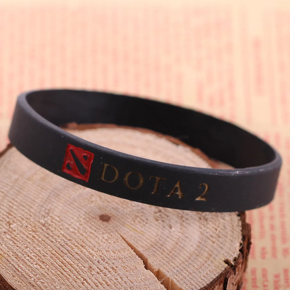 Игра Dota 2 offlan силиконовое кольцо для рук Поддержка моды личности популярные мужские и женские резиновые браслеты спортивный ремешок ювелирные изделия