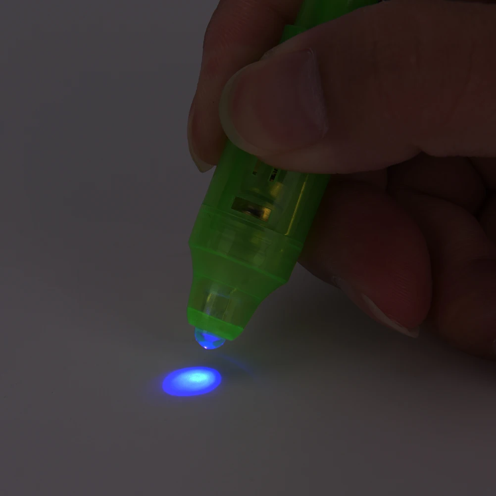 2 в 1 ручка невидимка с черными чернилами|magic purple|pen invisibleink invisible |