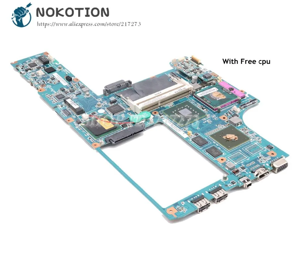 

NOKOTION для Sony VPC серии CW, материнская плата ноутбука PM45 DDR3 G210M, бесплатный процессор A1749960B A1749959B MBX-214, основная плата