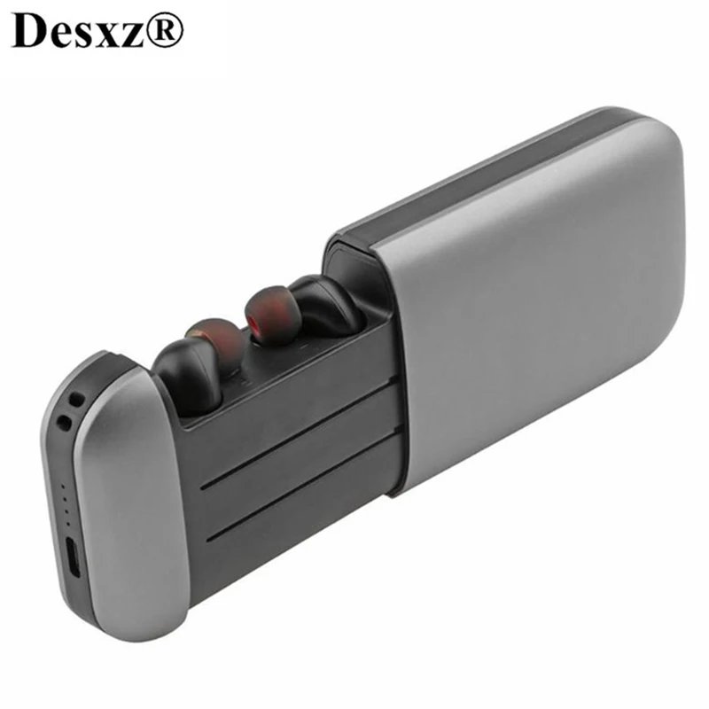Dual TWS Bluetooth 5.0 Wireless Earphones Stereo Hands-free In-ear Earbuds Waterproof with 2600mAh Power Bank for smartphone B5 |