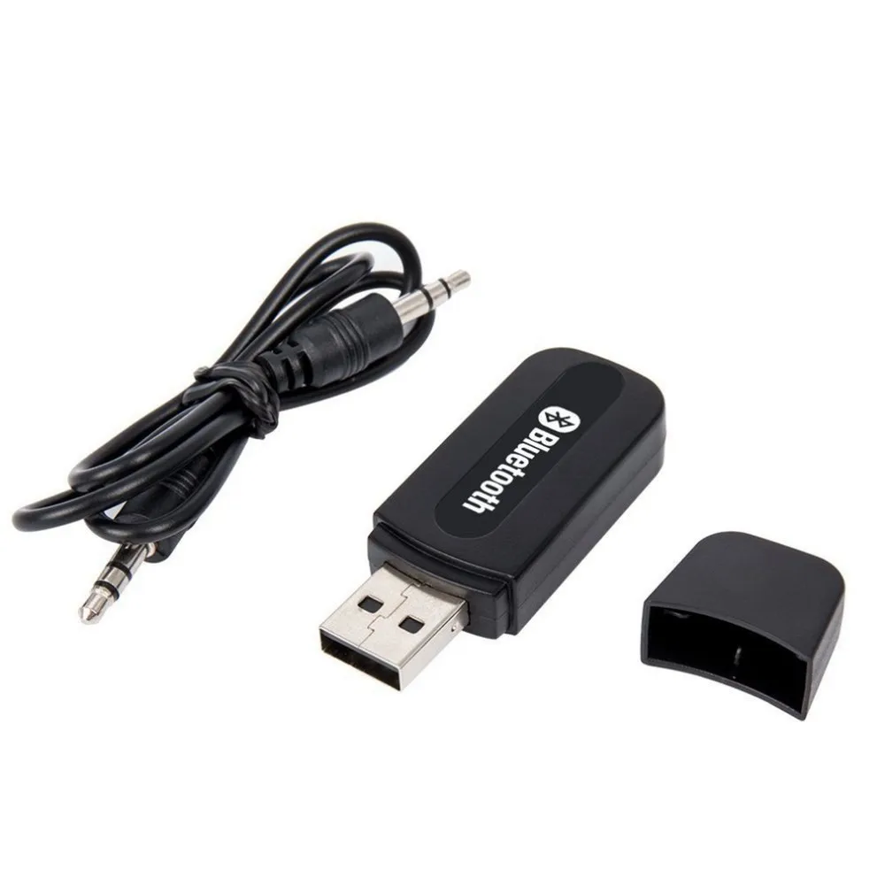 USB BluEtooth беспроводной для автомобиля музыкальный аудио Bluetooth приемник адаптер Aux 3