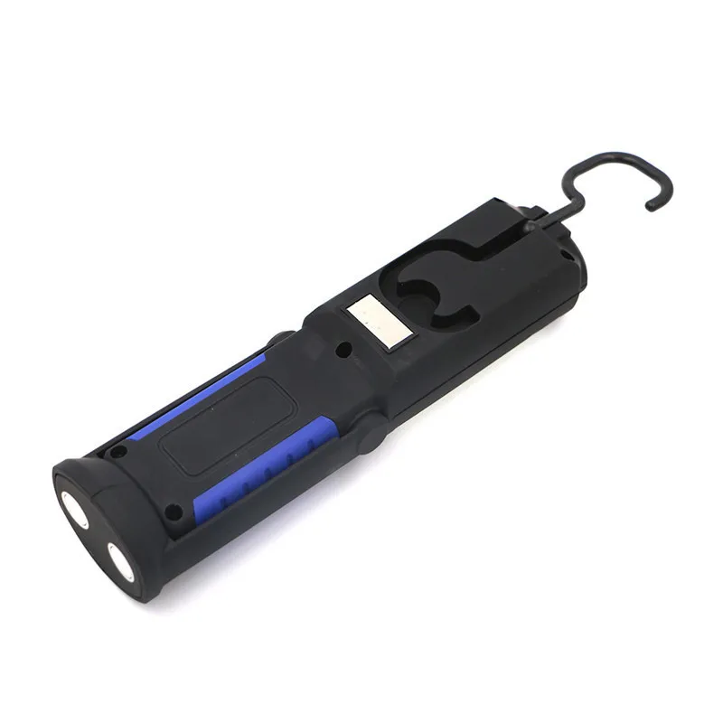 Kaigelin 2 режима портативный вел USB аккумуляторная свет работы фонарик магнит LED крючок для ремонта автомобиля кемпинговый фонарь