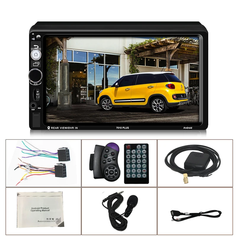 2 din автоматический 2din радиоприемник для Android Автомобильный gps навигатор радио