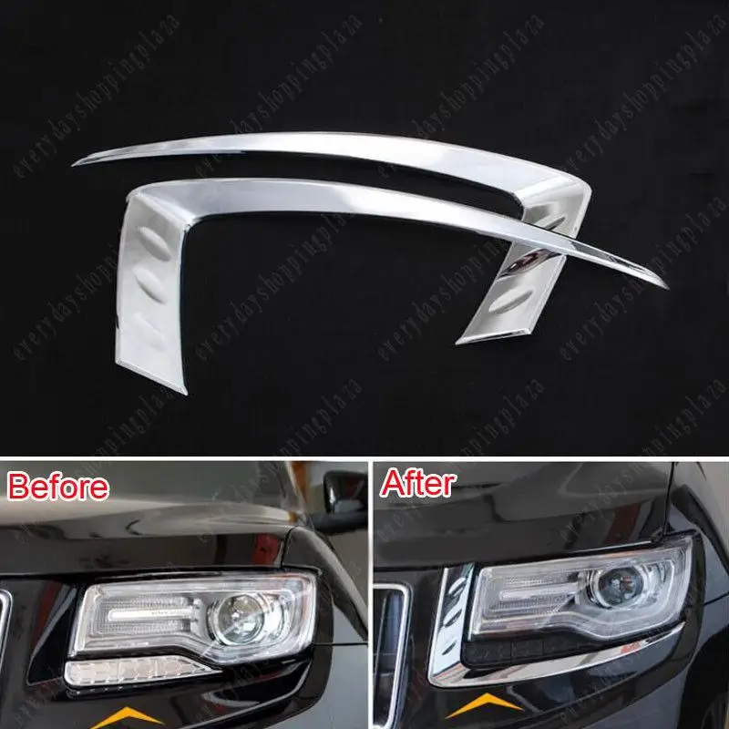 2 шт. бампер для фар Jeep Grand Cherokee 2014|trim cover|cherokee bumpergrand cherokee bumper |