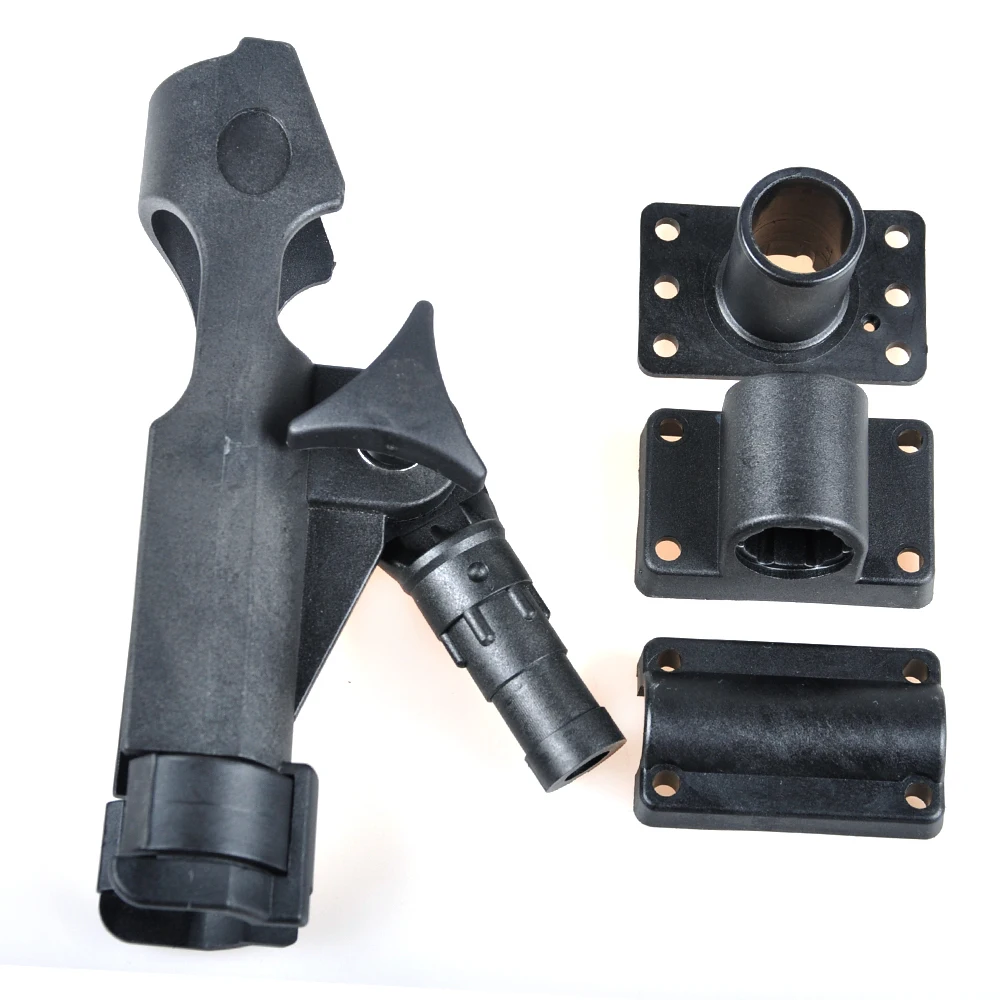 NOEBY Подставка для удочки Портативный черный Держатель Для Удочки Рыболовные