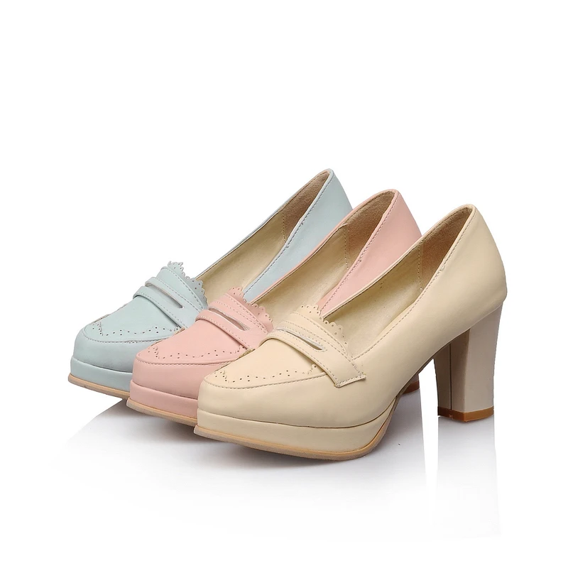 Женские туфли лодочки на толстом каблуке с круглым носком|women pumps|fashion heelsheels fashion |