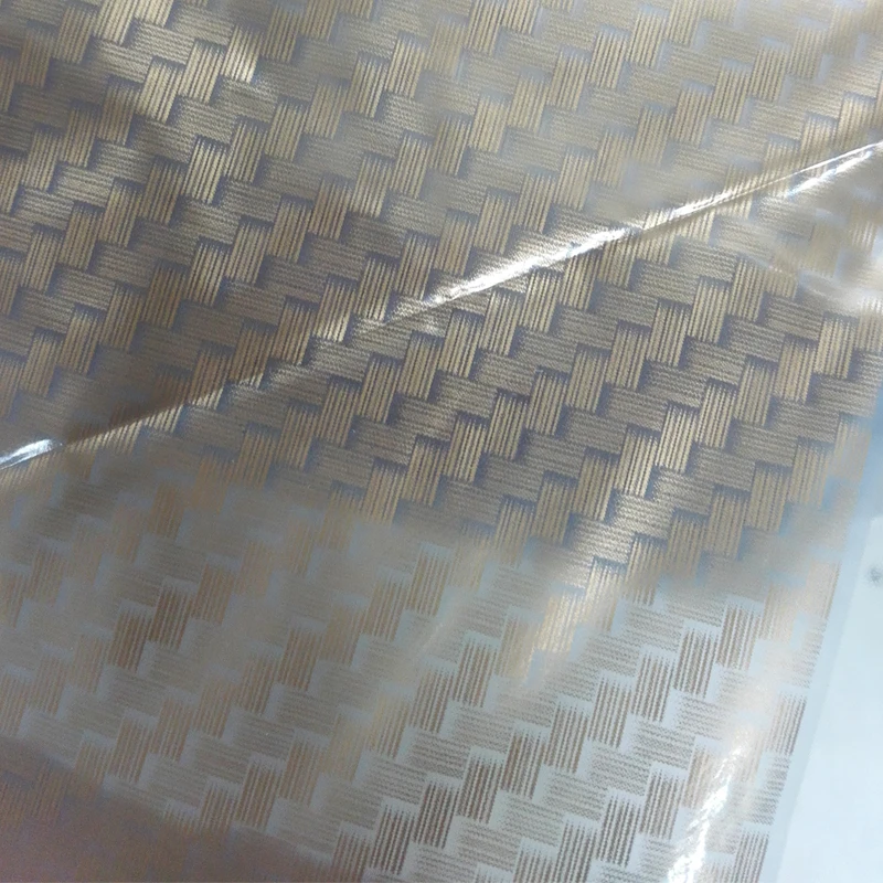 

TSTY056-2 New 0.5m *10m gold popular Carbon Fiber Pattern PVA Water Transfer Printing Film hydro graphics film