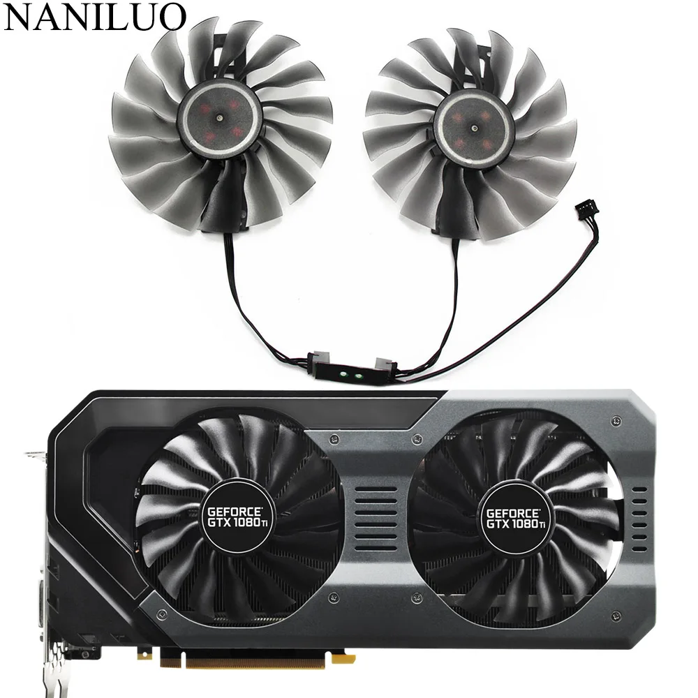 Кулер для карт GPU 95 мм GAA8S2U FD10015H12S GTX1080 GTX1070 Palit GTX 1080 Ti 1070|Кулеры и системы охлаждения