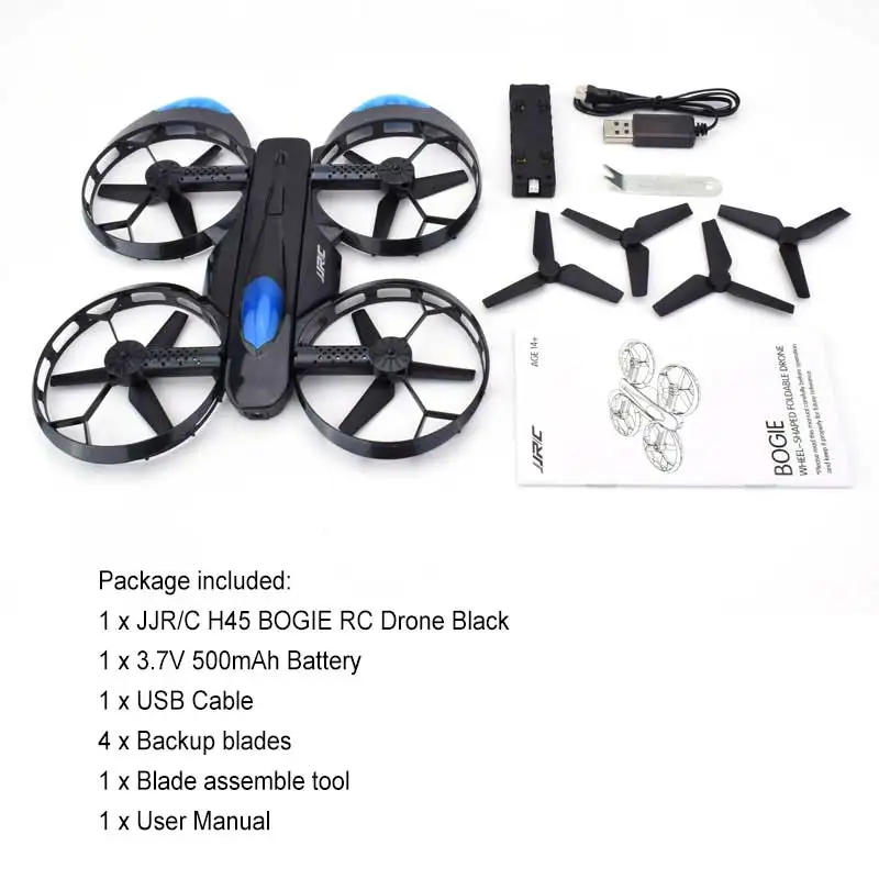 Оригинальный JJRC H45 BOGIE Wifi FPV 720P HD камера складной Радиоуправляемый Дрон с