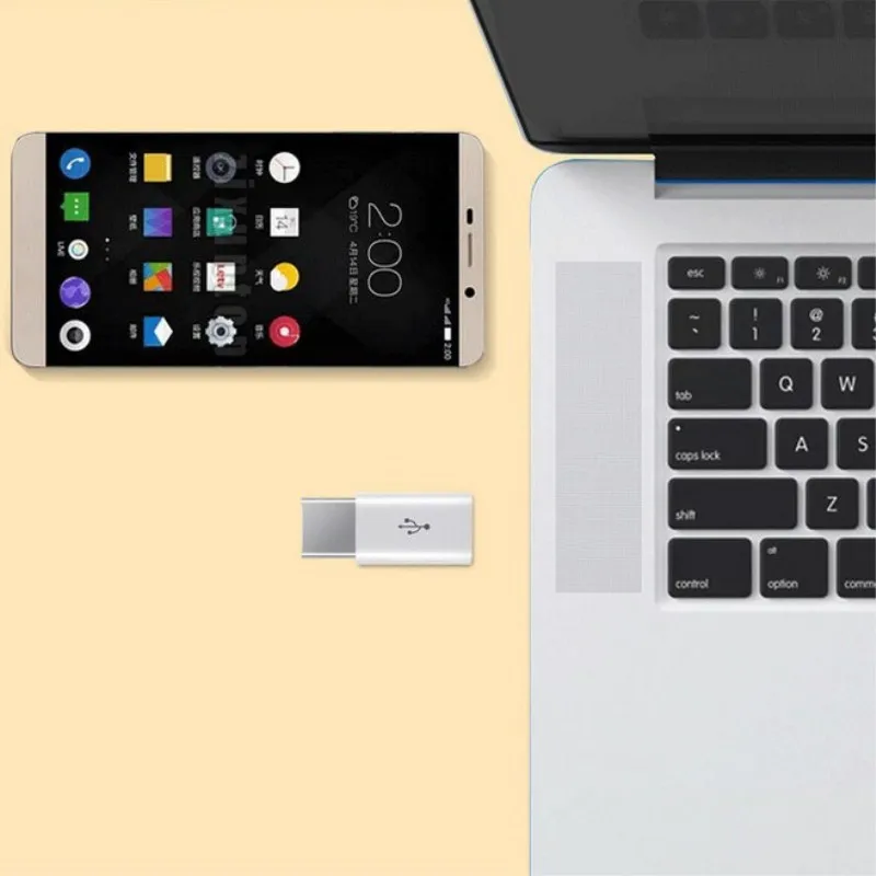 USB адаптер без границ C Type-C к Micro OTG кабель Type настоящий Женский конвертер для Macbook