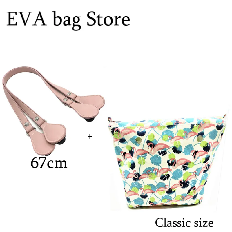 

1 classic size orangnizer and 1 pair 67cm bag handle for obag classic tote bag