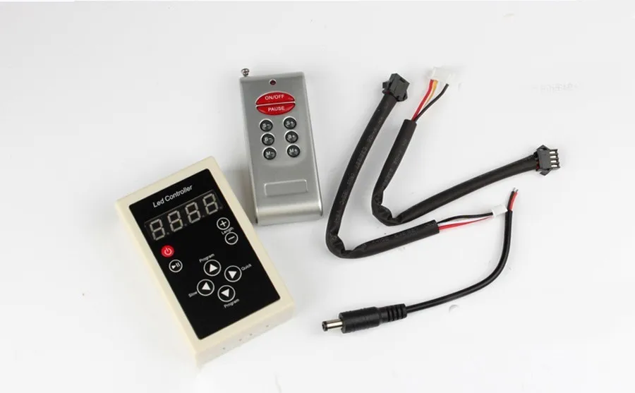 5 м 6803 IC Мечта волшебный цвет светодиодный полосы 5050 RGB 6803 Светодиодные ленты свет Водонепроницаемый 133 чудесный необычный цветной 6803 пульта дистанционного управления