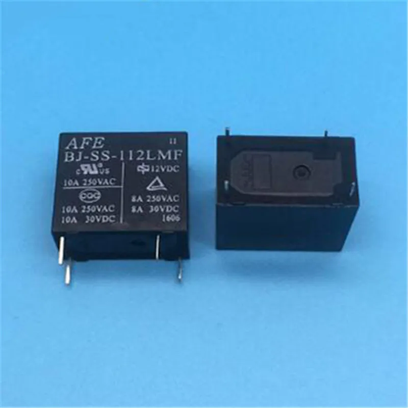 Новое 12В реле BJ SS 112LMF LM12VDC DC12V 5В 12А 4PIN BJSS112LMF 250vac с высокой чувствительностью и