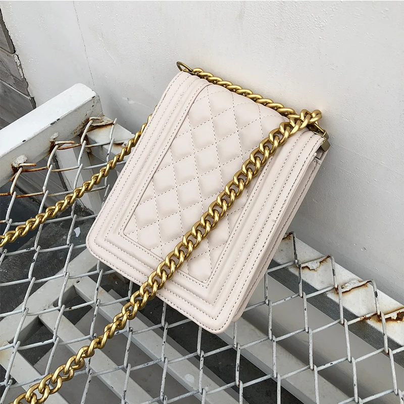 M R.L маленькая сумка из искусственной кожи в клетку с бриллиантами для женщин