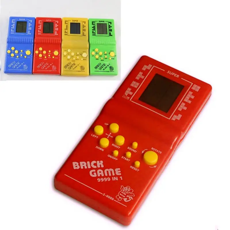 Классическая портативная игровая машина Tetris Brick детская с воспроизведением