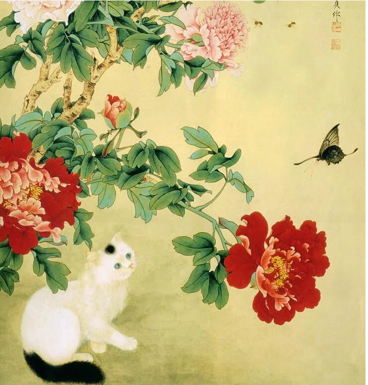 Традиционная китайская художественная живопись украшение для дома и офиса с