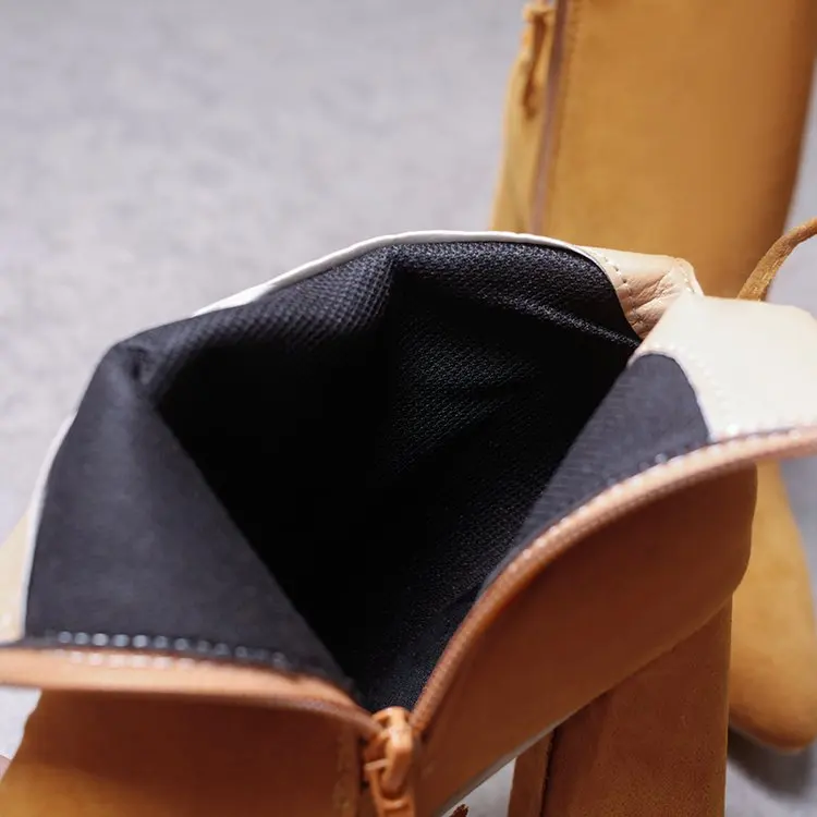 Aleafalling/женские ботинки милые женские из флока модная Уличная обувь на молнии с